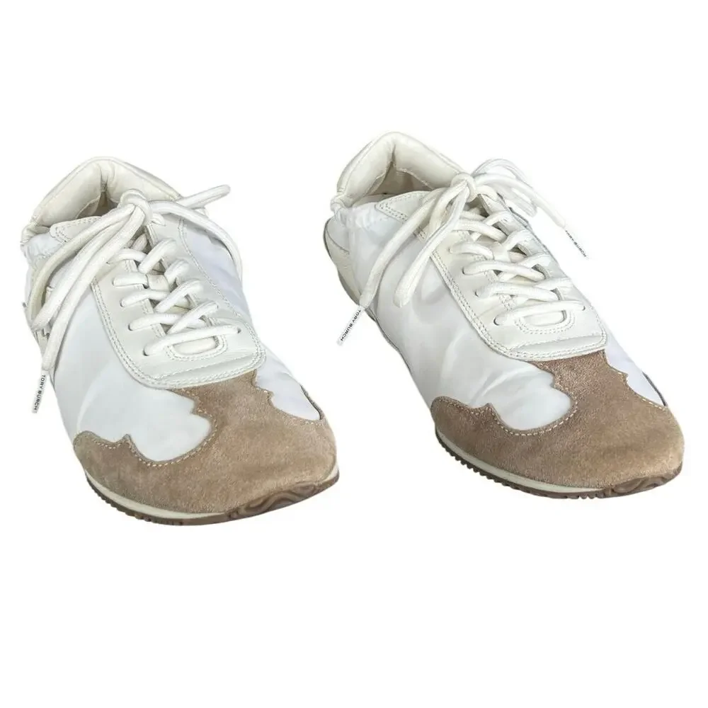 Tory Burch Women’s Annie Runner White Sneaker Size US 8